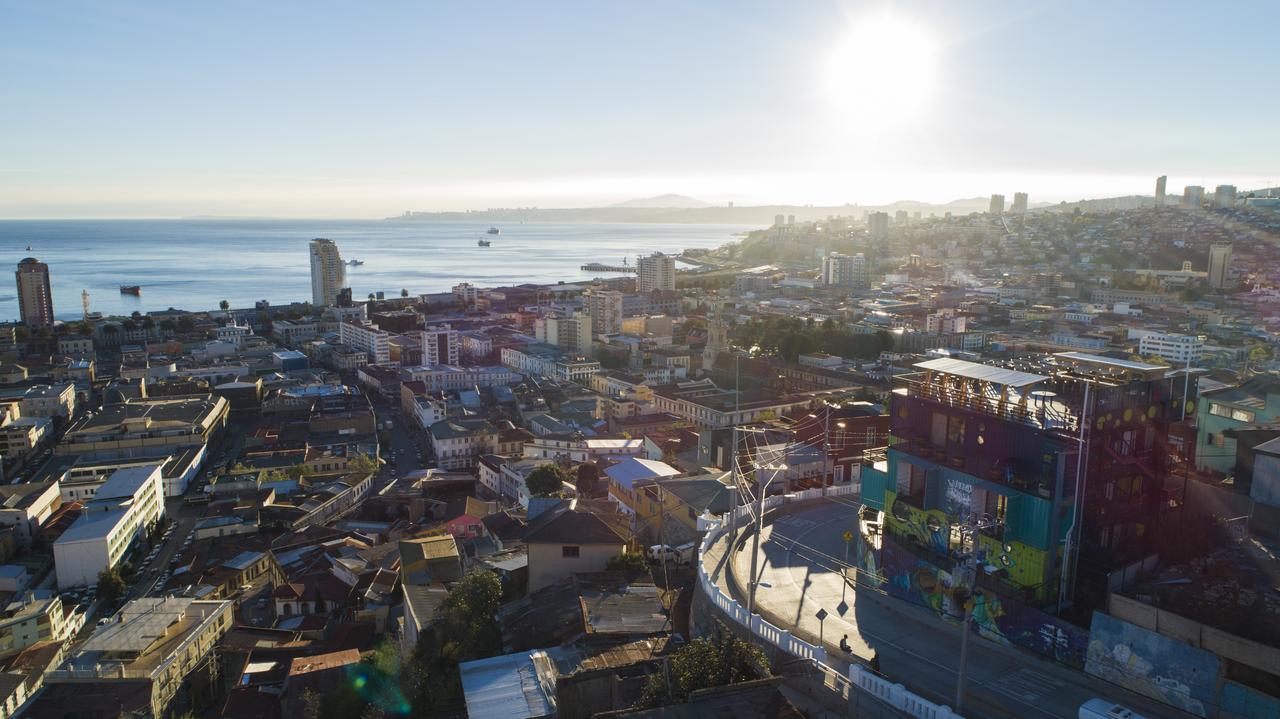 Hotel Winebox Valparaíso Exteriör bild